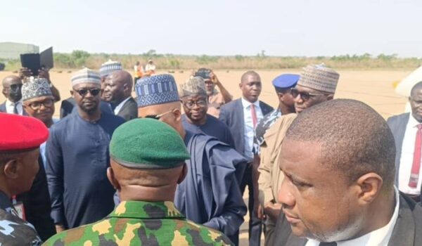 Vice President Shettima Arrives Ilorin On Condolence After Woro Massacre
