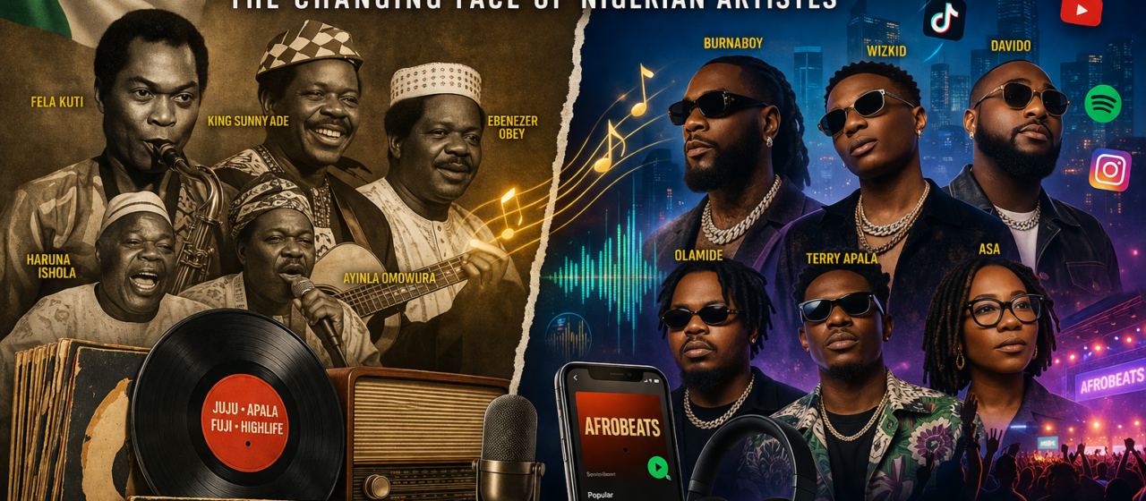 From Vinyl to Viral: The Changing Face of Nigerian Artistes