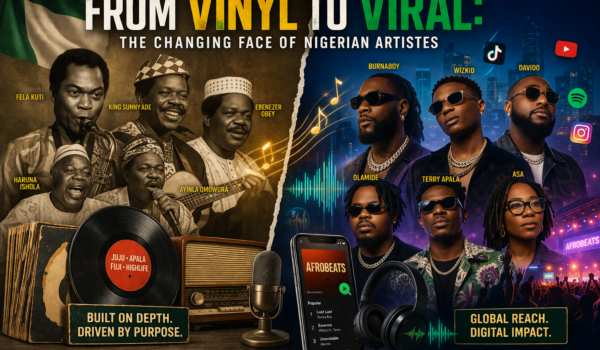From Vinyl to Viral: The Changing Face of Nigerian Artistes