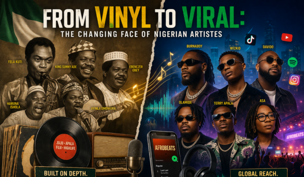 From Vinyl to Viral: The Changing Face of Nigerian Artistes