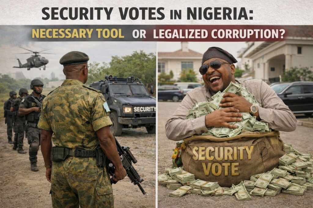 Security Votes in Nigeria - Necessary Tool or Legalized Corruption?