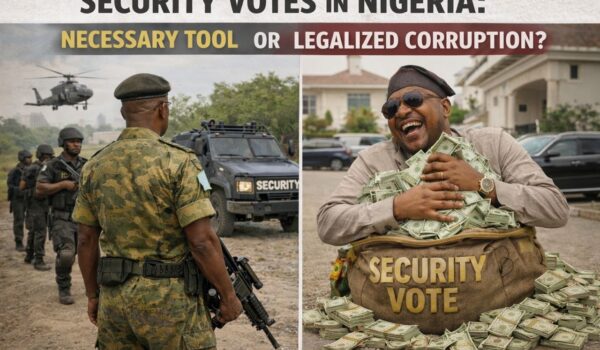 Security Votes in Nigeria – Necessary Tool or Legalized Corruption?